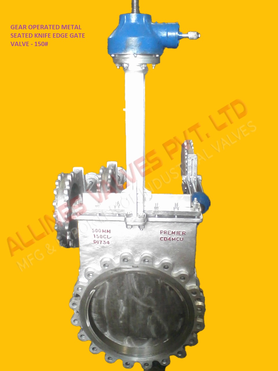 PTFE LINED Y-GLOBE VALVE